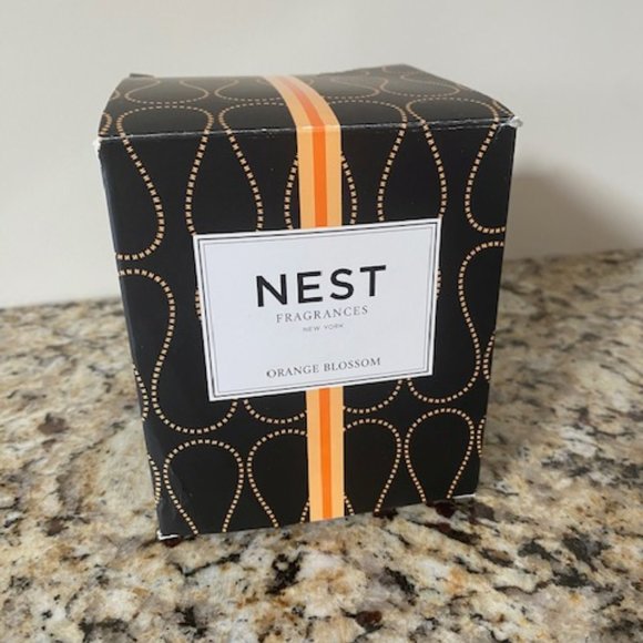 NEST Fragrances Accents Nest Orange Blossom 8oz Candle Used Once